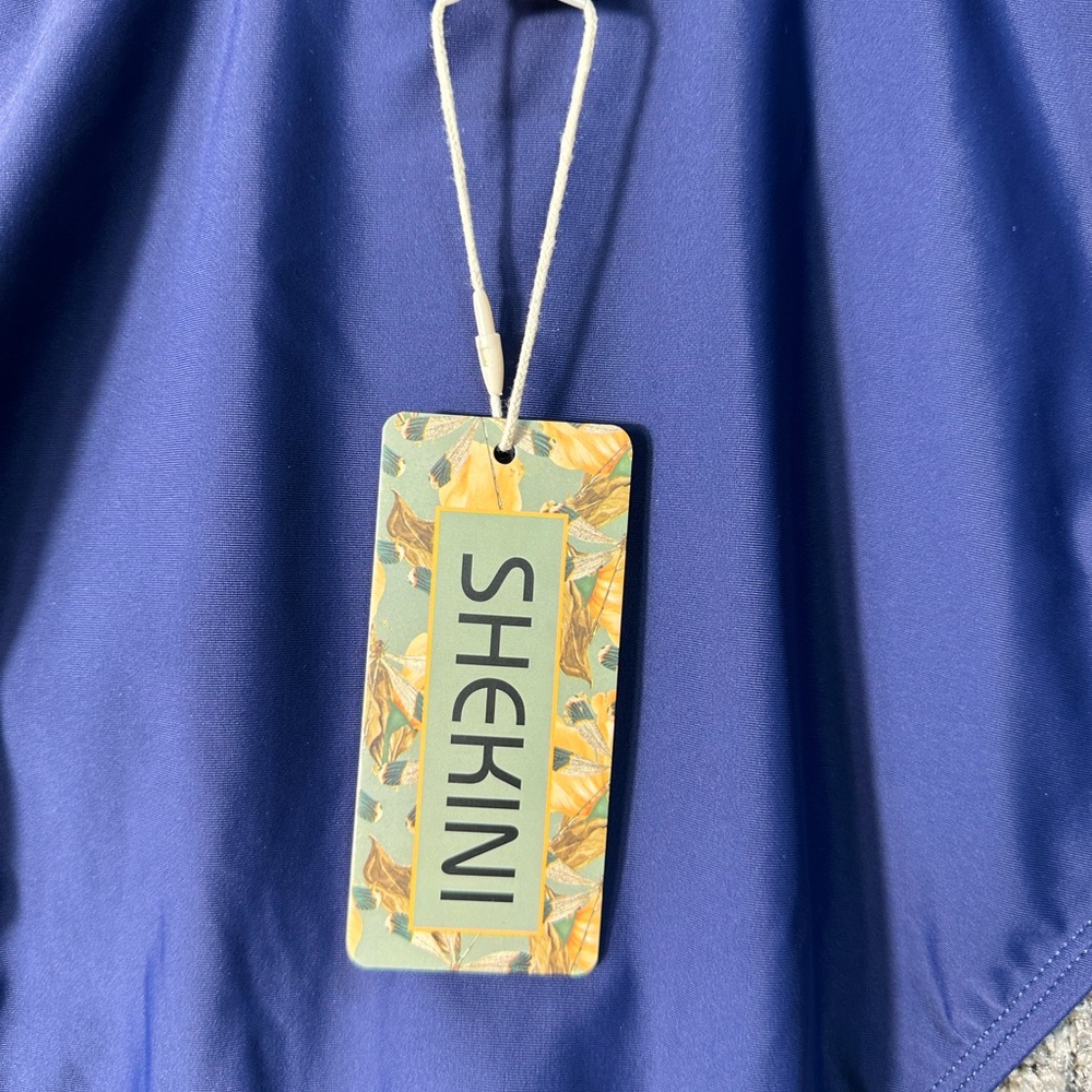 NWT SHEKINI Women's Sexy Zipper Front Swimsuit SZ Medium - Picture 9 of 9